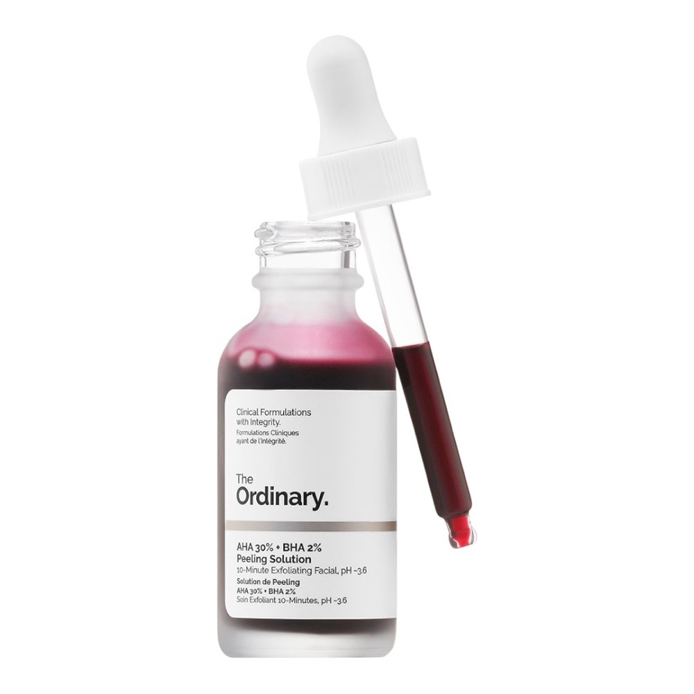 THE ORDINARY PEELING SOLUTION 30ML AHA 30% + BHA 2% - NEW, NO BOX